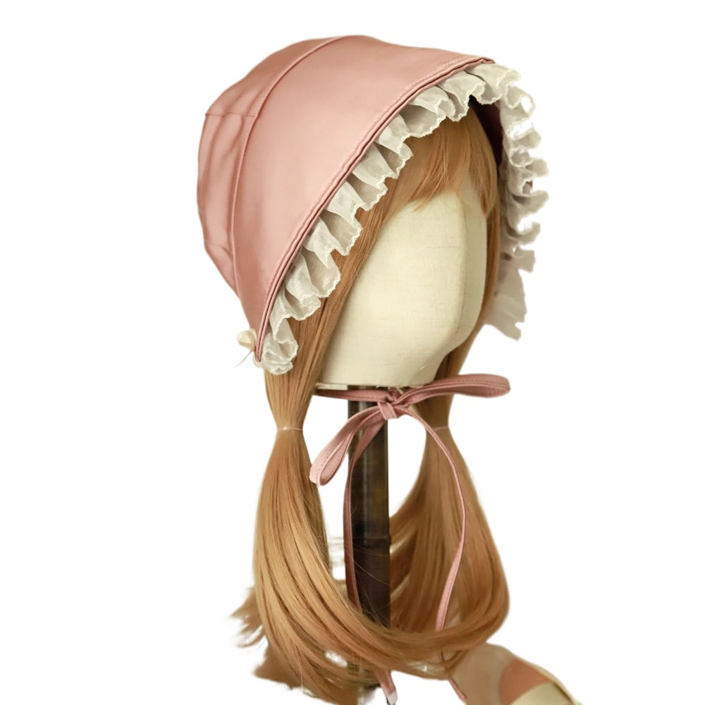 Vintage Victorian Style Bonnet Hat for Women，Retro and Chic Basin Hat for Cute Girls and Lolita Cosplay