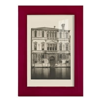 Vintage Views of Venice I - Framed Print w/glass - Cherry Red