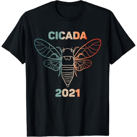Vintage Vintage Cicadas Brood X eastern usa 2021 Insect cicada T-Shirt S-5XL - Trending Birrthday Tee Gifts Vintage Tee -Birthday Gifts