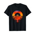 thumbnail image 1 of Vintage Vinyl Record Player DJ Disc Jockey Turntable Retro T-Shirt for Men Women Cotton Top Tee, 1 of 2