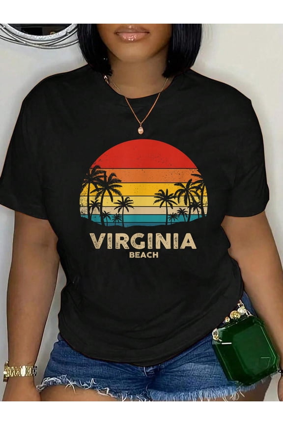 Vintage Virginia - Beach Souvenir T-Shirt