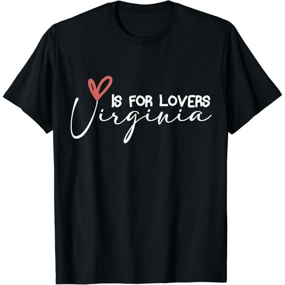 Vintage Virginia Is For The Lovers For Men, Women Shirt T-Shirt mens t shirt，black，women，funny，misfits，men，journey