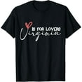thumbnail image 1 of Vintage Virginia Is For The Lovers For Men, Women Shirt Funny Creative Graphic T-Shirt, 1 of 3