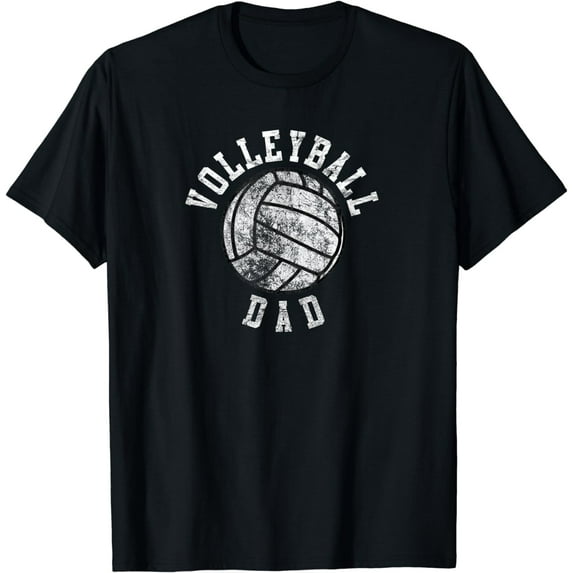 Vintage Volleyball Dad T-Shirt