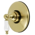 thumbnail image 1 of Vintage Volume Control with Lever Handle, Brushed Brass, 1 of 1