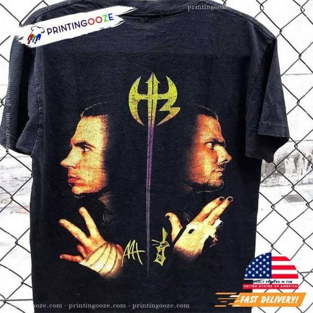 Vintage WWE Matt & Jeff Hardy T-Shirt – 90s Wrestling Graphic Tee ...