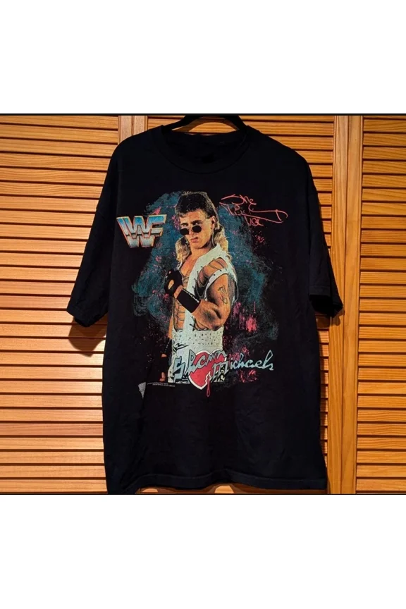 Vintage WWF WWE Shawn Michaels IYKYK Modern Boot T-shirt, All Size S-3XL