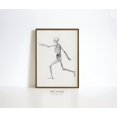 Vintage Walking Poster, Spooky Dance, Gothic Drawing, Dark Moody, Goth ...