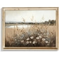 thumbnail image 1 of Vintage Wall Art, Classical Wildflower Field Wall Painting Canvas Prints Farmhouse Wall Art French Country Wall Decor Vintage Landscape Art Pictures for Bathroom Kitchen Decor, 1 of 14
