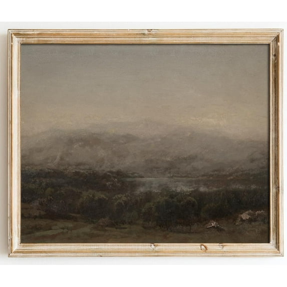 Vintage Wall Art Decor Classical Dark Swan Canvas Art Prints Vintage Nursery Wall Decor Antique Watercolor Swan Vintage Pictures for Bedroom Bathroom Office Decor UNFRAMED