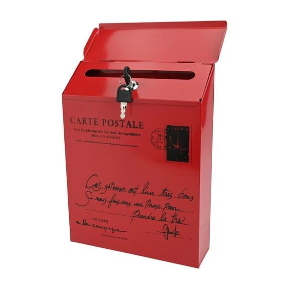 Vintage Wall Mount Mailbox Mail Retro Postal Letter Newspaper Box Waterproof