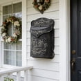 thumbnail image 1 of Vintage Mailboxes for Homes Wall Mount Mailbox for Outdoor,Side of House,Porch & Indoor Use,Perfect for Letters & Small Mail, 1 of 9