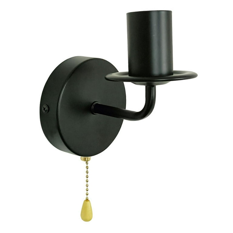 Bathroom light with pull chain sale
