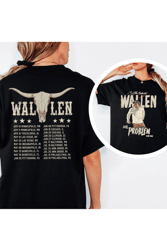 Vintage Wallen Inspired 2026 Tour Shirt, Still The Problem Double-Sided Country Concert Graphic T-Shirt