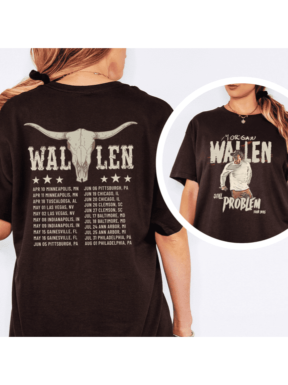 Vintage Wallen Inspired 2026 Tour Shirt, Still The Problem Double-Sided Country Concert Graphic T-Shirt