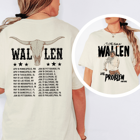 Vintage Wallen Inspired 2026 Tour Shirt, Still The Problem Double-Sided Country Concert Graphic T-Shirt