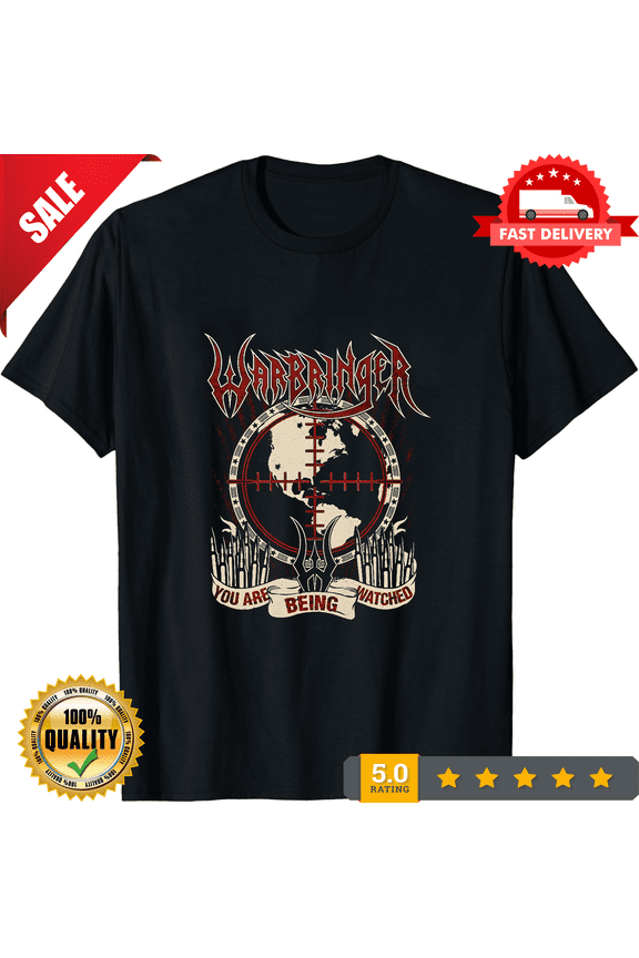 Vintage Warbringer You Are Being Watched T Shirt All Size S-5Xl OM1071, NEW INSTOCK-TH81482