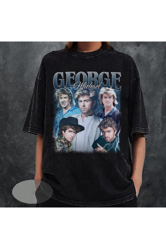 Vintage Wash Music Shirt, Retro Music Graphic Tee, Classic 80s Inspired T-Shirt, Unisex Music Fan Gift