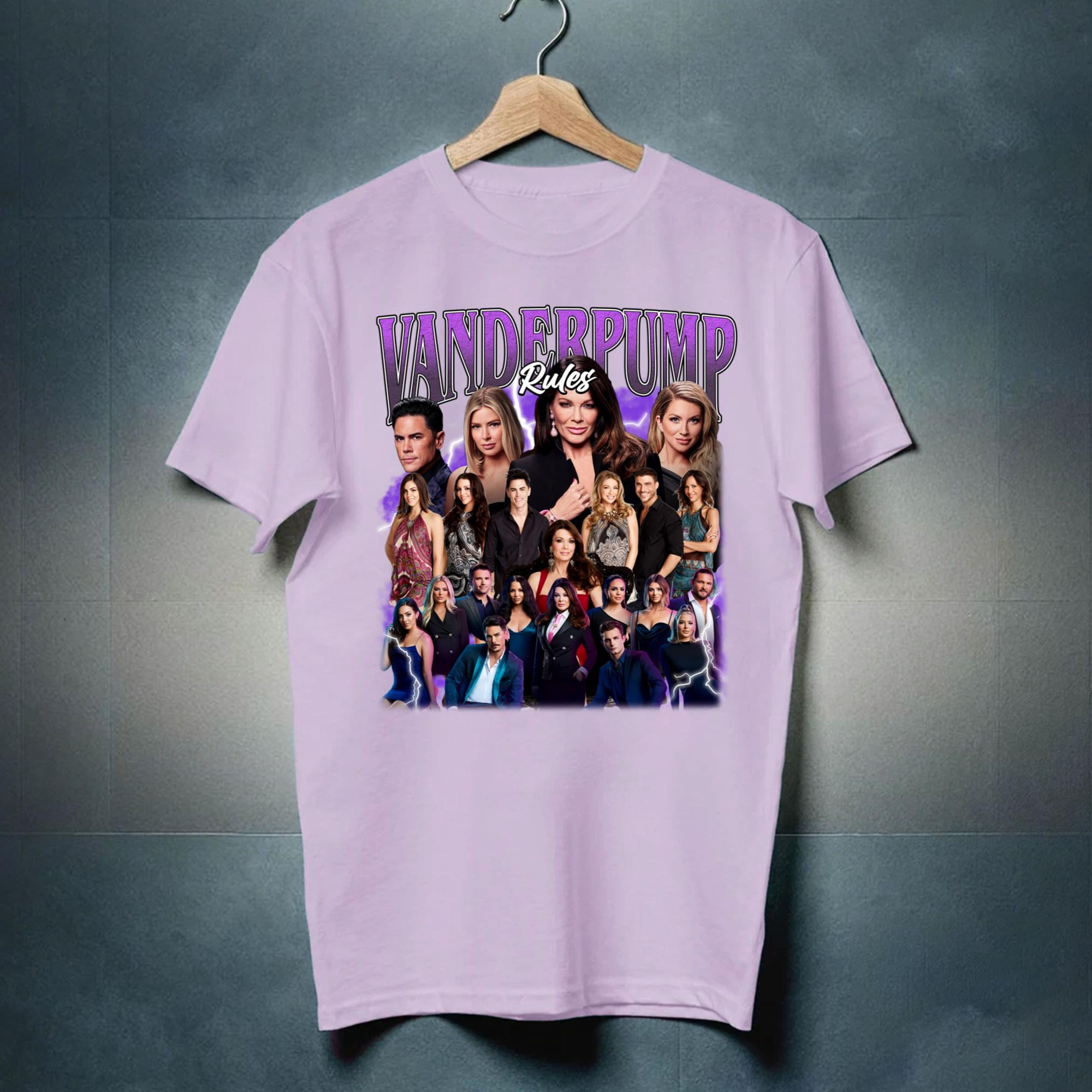 【1993studio】 Vintage Washing Graphic T-Shirt Vintage Wash Vanderpump Rules T-Shirt, Vanderpump Rules