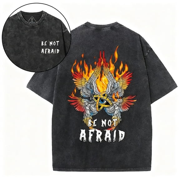 Vintage Washed Christian Graphic T-Shirt, Rise And Praise The Lord Sunrise Mountain Landscape Print Casual Short Sleeve Tee
