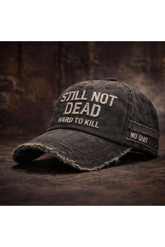 Vintage Washed Cotton Baseball Cap for Men Women, Distressed Ripped Frayed Brim Sun Hat, Retro Adjustable Snapback Performance Sport Cap, Low Profile Soft Unstructured Hat