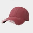 thumbnail image 1 of Vintage Washed Distressed Baseball Cap JIANLAI for Men Women Unstructured Low Profile Dad Hat Adjustable Cotton Retro Cap for Outdoor Casual Daily Wear, 1 of 3