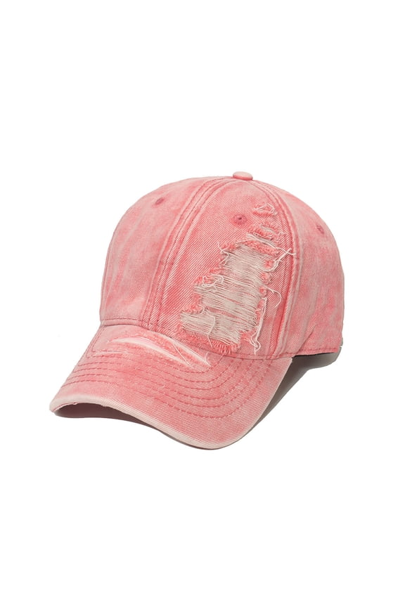 Vintage Washed Distressed Hat Baseball Cap Adjustable Polo Trucker Unisex Style Headwear