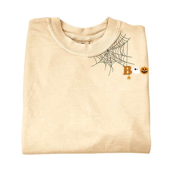 Vintage Washed Graphic Crewneck Sweatshirt for Women Witchy Vibes Aesthetic Tops Perfect for Trick or Treat Autumn Party