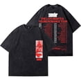 Vintage Washed Sombr Merch T-shirt Unisex Crew Neck Short Sleeve 2026 ...