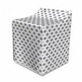 thumbnail image 1 of Vintage Washer Cover, Diagonal Pattern Squares with Repetitive Spring Flower Motifs, Easy to Use Bathroom Accent Fabric, 29" x 28" x 40", Grey Grey White, by Ambesonne, 1 of 3