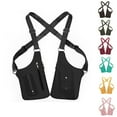 thumbnail image 1 of Vintage Water-Resistant Anti-Theft Backpack - RFID Blocking Double Shoulder Bag with 5 Hidden Zipper Pockets, Durable Canvas Fabric & Ergonomic Padded Straps, Stylish Travel/Daily Bag, Black, 1 of 1