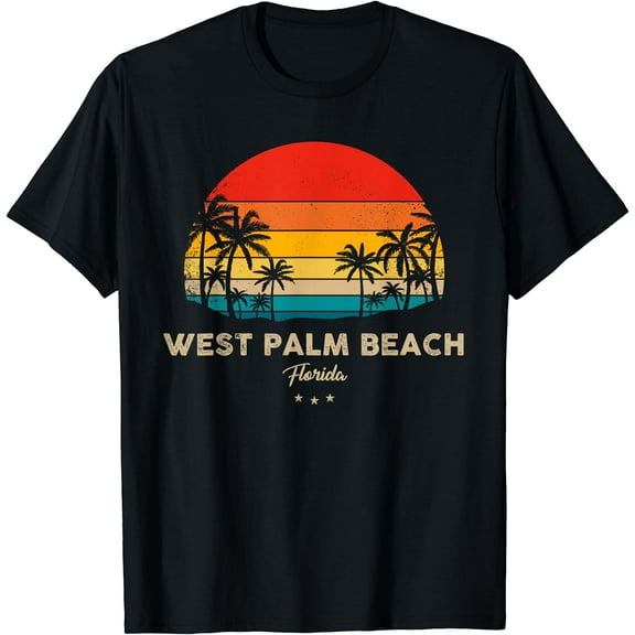 Vintage West Palm Beach Souvenir - Florida T-Shirt