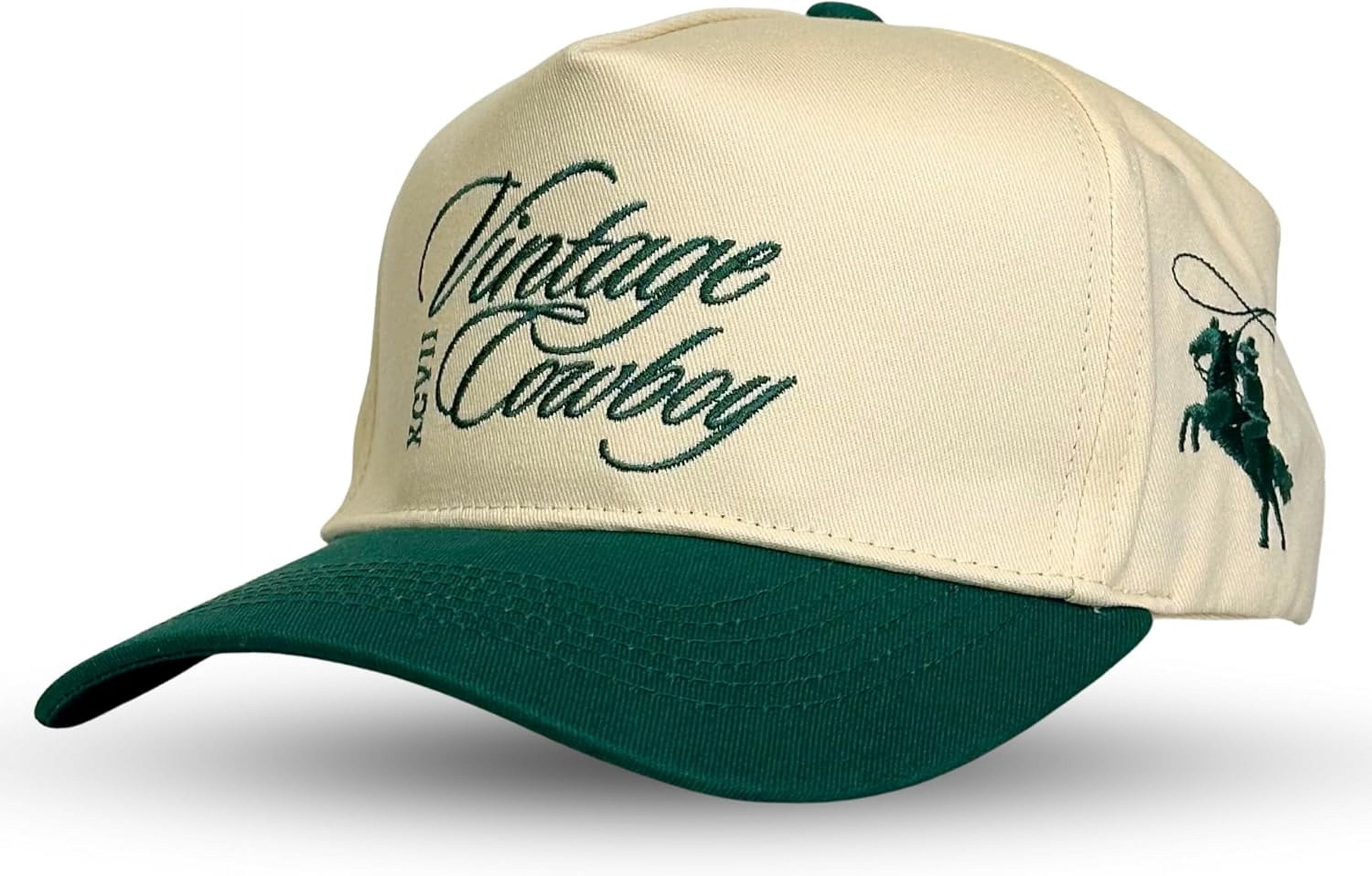 Vintage Trucker Hat Snapback Cowboy Country Western Cap Men Women Retro Cute Vintage Western Trucker Hat Men & Women Country Cute Caps  main image 3