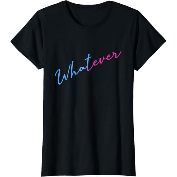 Vintage Whatever Crew Neck Casual Short Sleeve Vintage Summer Graphic T-Shirt for Women