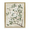 thumbnail image 1 of Stupell Industries Vintage White Blossomed Tree Gold Framed Floater Canvas Wall Art, design by Petal Prints Design, 1 of 9