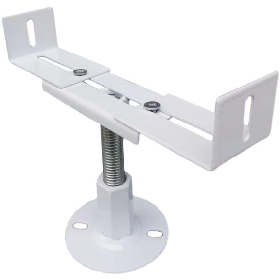 Vintage White Cast Iron Radiator Floor Brackets  Adjustable 18-23cm Support Feet for Column Radiators(LR 1 PC)