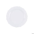 thumbnail image 1 of Vintage White Plastic Dessert Plate - Party Supplies - 25 Pieces, 1 of 1