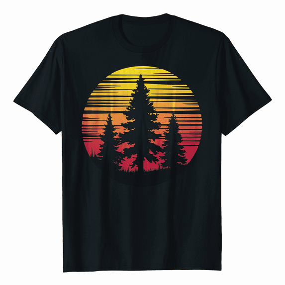 Vintage Wilderness - Outdoor Wildlife Nature Camping T-Shirt