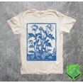 thumbnail image 1 of Vintage Wildflowers Graphic Shirt, 90s Retro Flowers Tee, Pressed Flowers, Gift For Her, Flower Girl, Screenprint Art Tshirt, 1 of 5