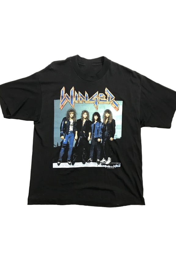Vintage Winger Band Concert Unisex S-235XL Shirt 7D1183