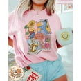 thumbnail image 1 of Vintage Winnie the Pooh Comfort Colors T-Shirt, Disney Pooh Bear and Friends, Disney Trip, Disneyland Shirt,Light Pink color,size XL, 1 of 5