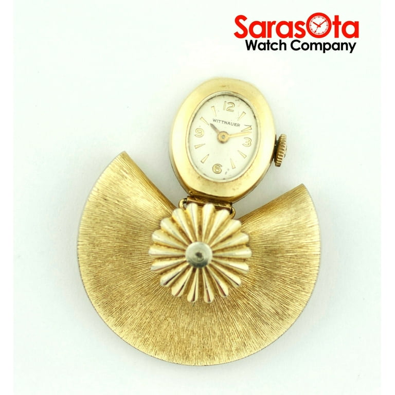 Womens vintage brooch watches 2025