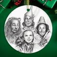 thumbnail image 1 of Vintage Wizard of Oz Christmas Ornament, Drawing and Illustration, 1 of 5