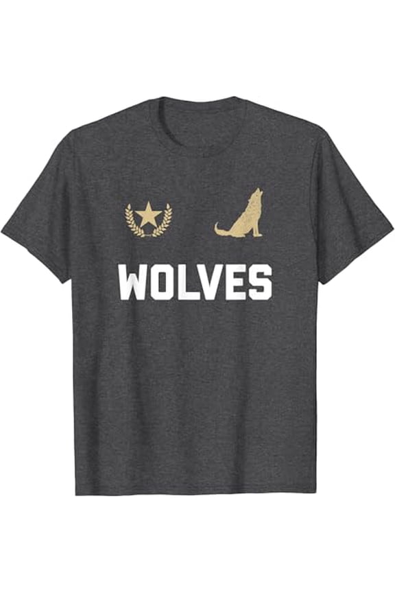 Vintage Wolves Jersey T-Shirt