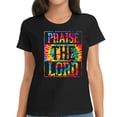 thumbnail image 1 of Vintage Women's Graphic T-Shirt for Trendy Queens – Perfect Gift for Christmas and Thanksgiving Parties, 1 of 5