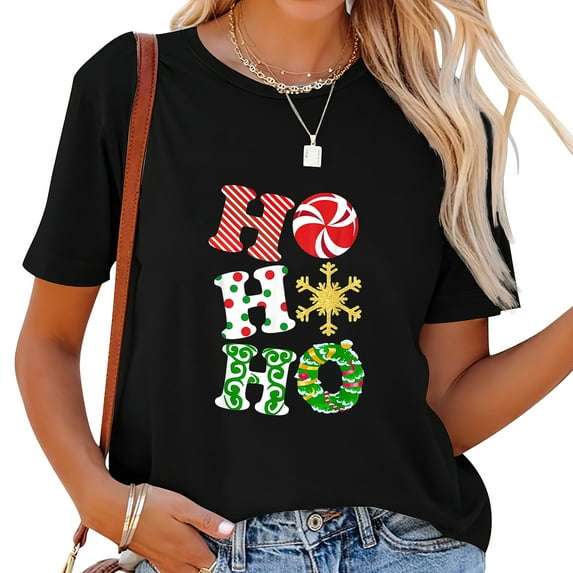 Vintage Women's Short Sleeve Graphic Tee - Perfect Christmas or Birthday Gift