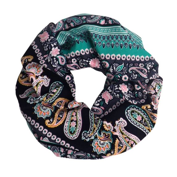 Vintage Womens Bohemian Design Infinity Loop Scarves
