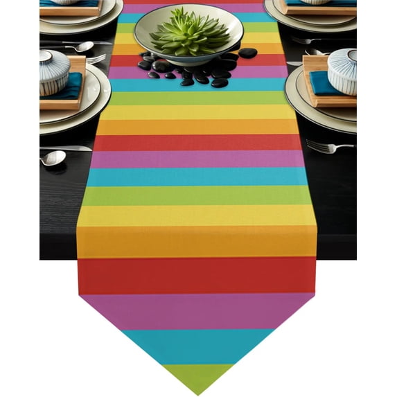 Vintage Wood Grain Table Runner Wedding Decoration Table Cover For Home Party Hotel Tablecloth Dining Table Decor