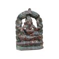 thumbnail image 1 of Vintage Wooden Carved Ganesha Sculpture | Painted Ganpati Wall Hanging | Unique Unusual Hindu Deity Statue | Indian Housewarming Diwali, 1 of 5