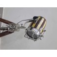 thumbnail image 1 of Vintage Wooden Searchlight Marine Floor Lamp,Nautical Spot Studio Light, 1 of 3